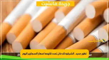 تطور جديد.. الشرقية للدخان تحدد قائمة أسعار السجائر اليوم 1